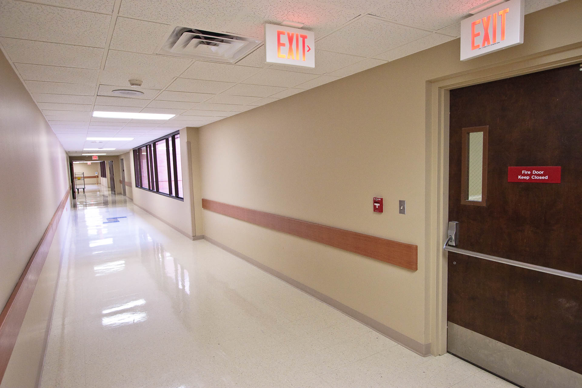 St Vincents ICU Corridor