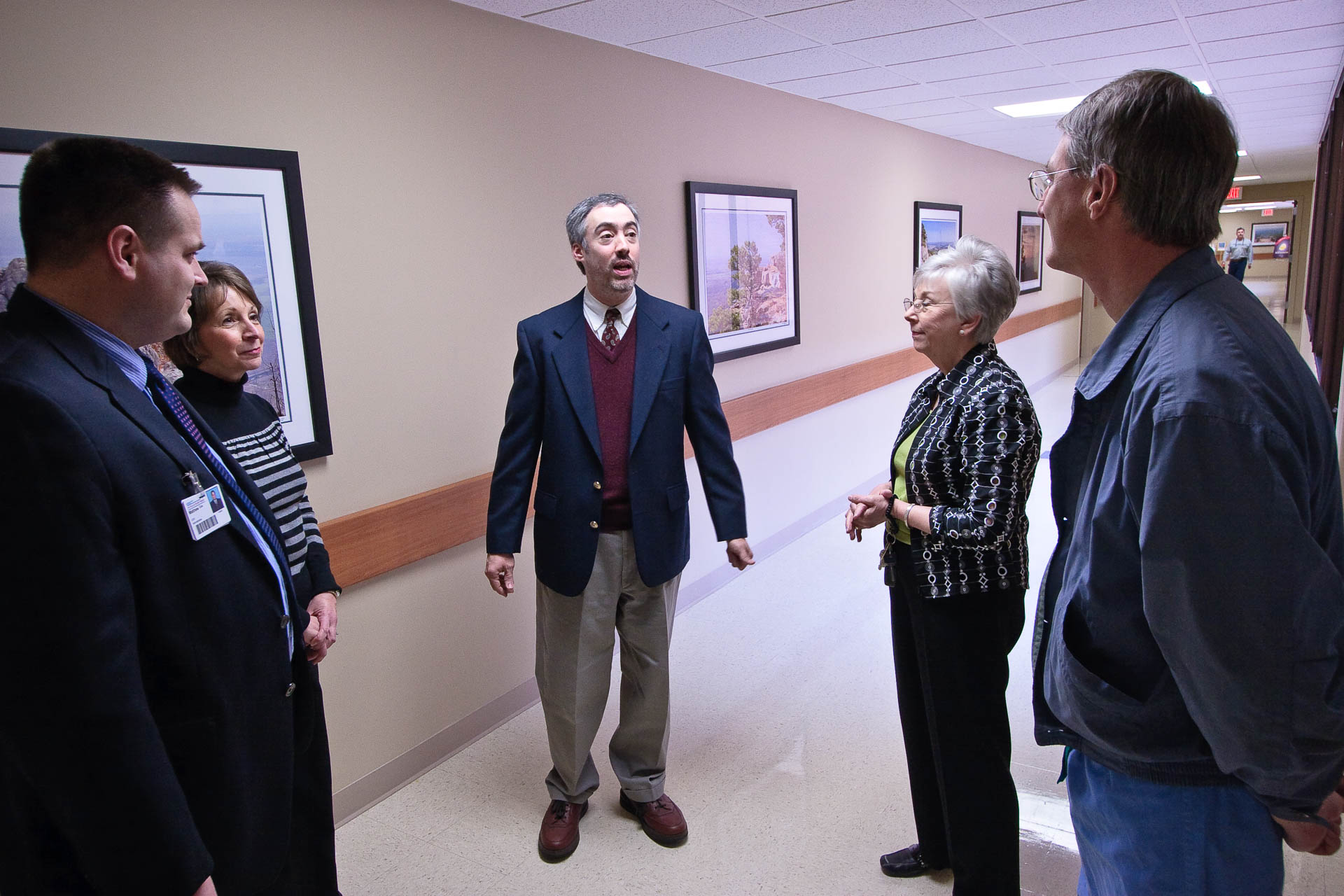 St Vincents ICU Corridor
