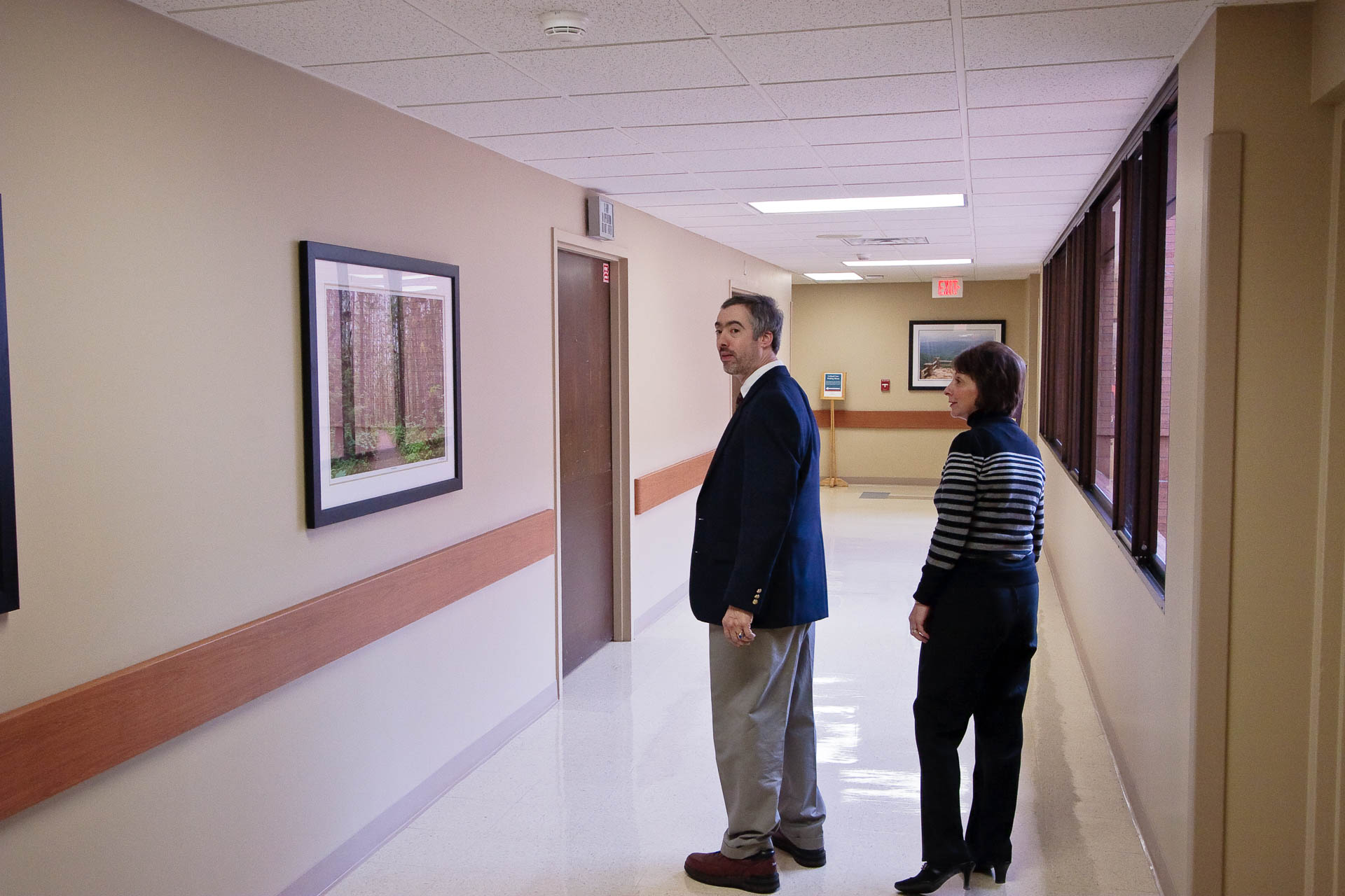 St Vincents ICU Corridor
