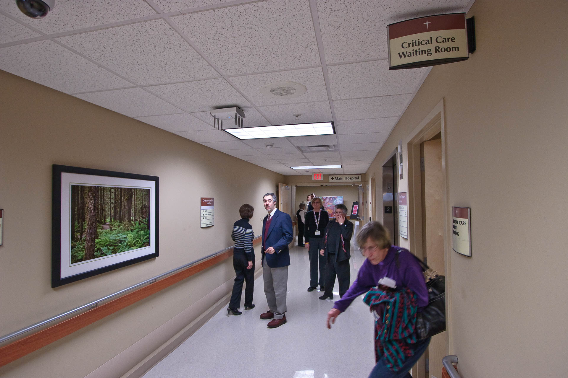 St Vincents ICU Corridor