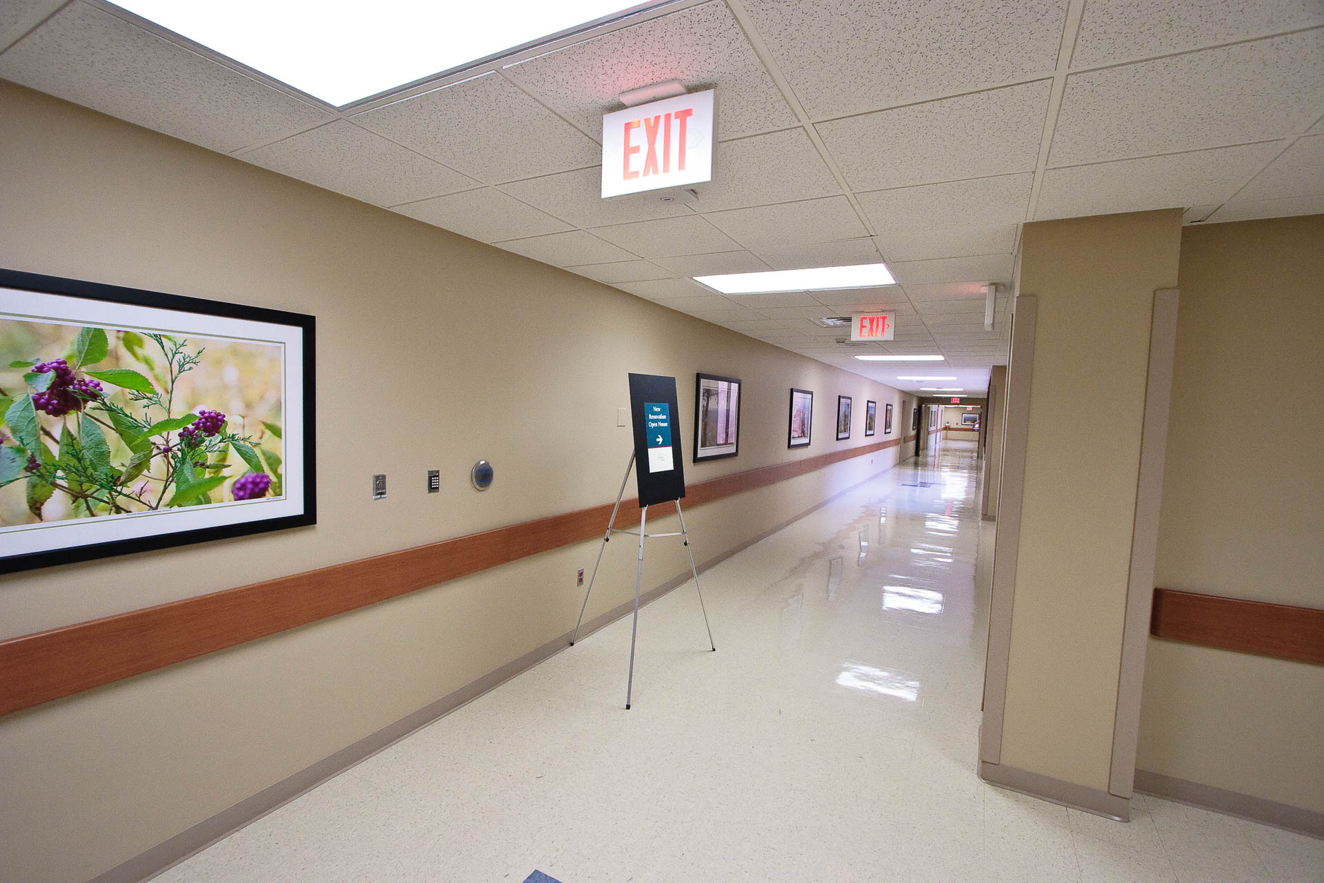 St Vincents ICU Corridor